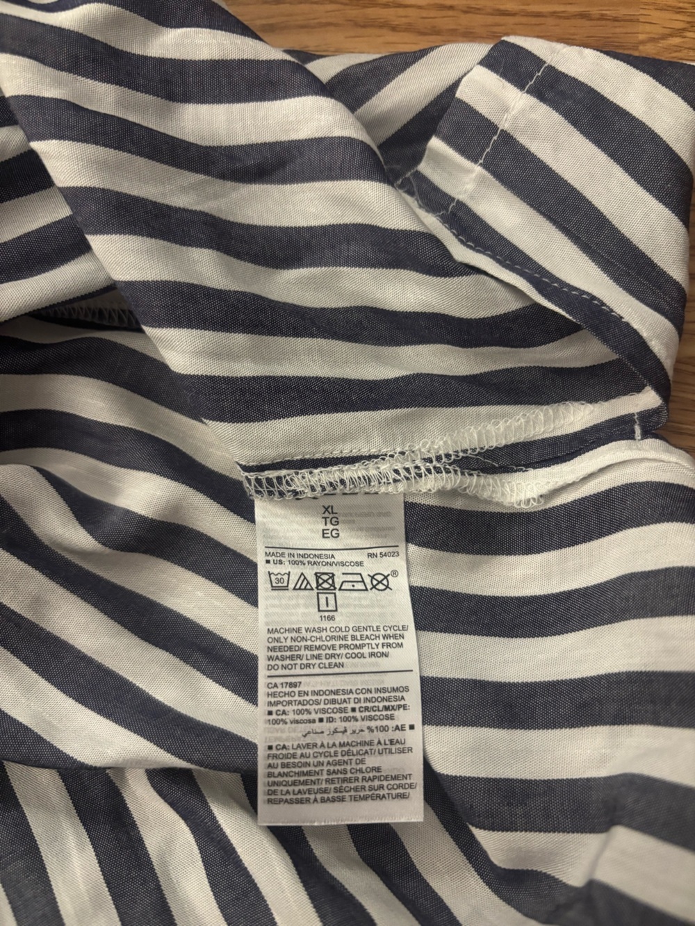 Old Navy Striped Sleeveless Tank Top Size XL - Picture 7 of 7